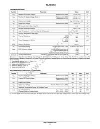 NLAS4053DTR2 Datasheet Page 3
