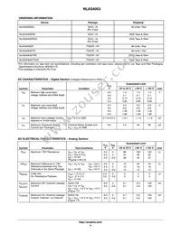 NLAS4053DTR2 Datasheet Page 4