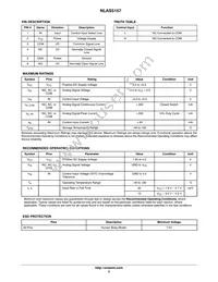 NLAS5157MUTCG Datasheet Page 2