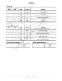 NLAS5213BUSG Datasheet Page 3