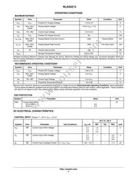 NLAS5213BUSG Datasheet Page 4