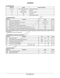 NLAS52231MUR2G Datasheet Page 2