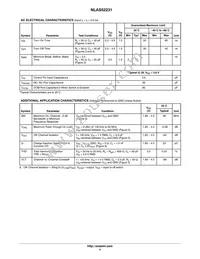 NLAS52231MUR2G Datasheet Page 4