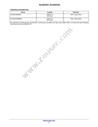 NLAS5223LMNR2G Datasheet Page 9