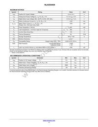 NLAS54404FCTAG Datasheet Page 4