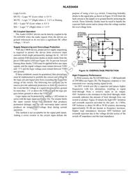 NLAS54404FCTAG Datasheet Page 11