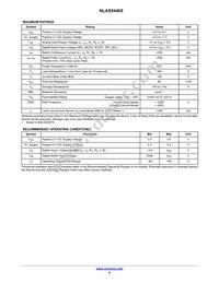 NLAS54405MT2TBG Datasheet Page 4