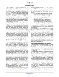 NLAS54405MT2TBG Datasheet Page 10