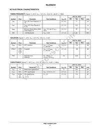 NLAS6234MUTBG Datasheet Page 4