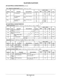 NLAS7222CMUTBG Datasheet Page 4