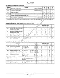 NLAST4051QSR Datasheet Page 3