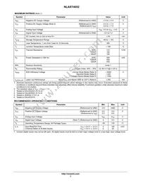 NLAST4052QSR Datasheet Page 3