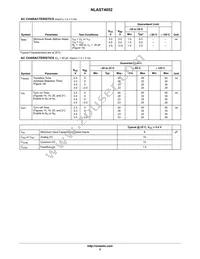 NLAST4052QSR Datasheet Page 5
