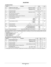 NLAST4053DTR2G Datasheet Page 3