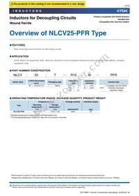 NLCV25T-1R0M-PFR Datasheet Page 3