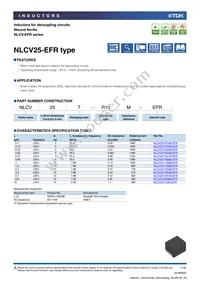 NLCV25T-6R8M-EFR Datasheet Cover