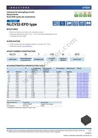 NLCV32T-6R8M-EFD Datasheet Cover