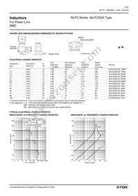 NLFC252018T-330K Datasheet Page 2