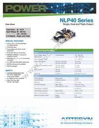 NLP40-76S3J Datasheet Cover