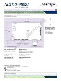 NLS110-9602 Datasheet Page 3