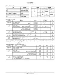 NLSV22T244MUTAG Datasheet Page 3