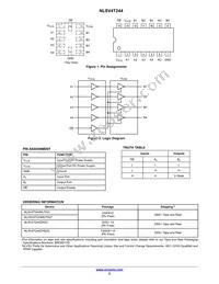 NLSV4T244DR2G Datasheet Page 2