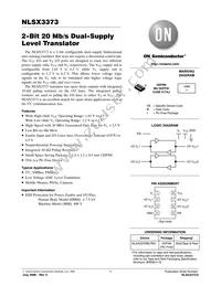 NLSX3373MUTAG Datasheet Cover