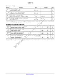 NLSX4402FMUTCG Datasheet Page 3