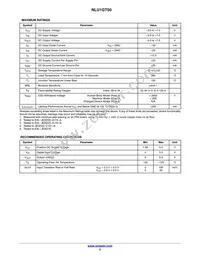 NLU1GT50AMUTCG Datasheet Page 2