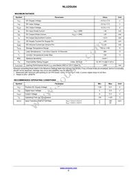 NLU2GU04CMX1TCG Datasheet Page 2