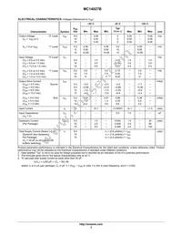 NLV14027BDG Datasheet Page 3