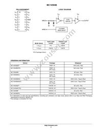 NLV14504BDR2G Datasheet Page 2