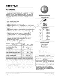 NLV14572UBDR2G Datasheet Cover