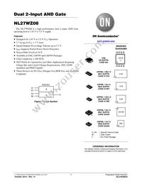 NLV27WZ08USG Datasheet Cover