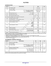 NLV27WZ08USG Datasheet Page 3