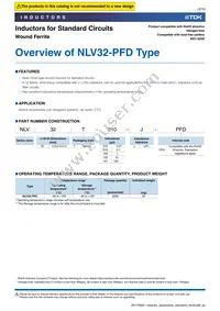 NLV32T-R82J-PFD Datasheet Page 3