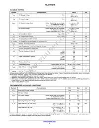 NLV37WZ16USG Datasheet Page 3