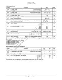 NLV74HC174ADG Datasheet Page 3