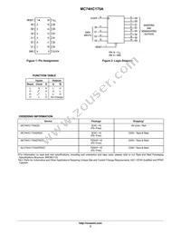 NLV74HC175ADTR2G Datasheet Page 2