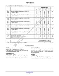 NLV74HC251ADR2G Datasheet Page 4
