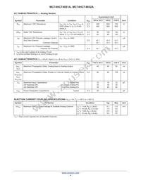 NLV74HC4851ADR2G Datasheet Page 4
