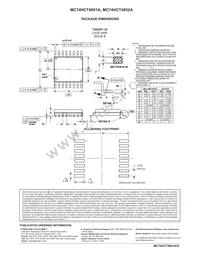 NLV74HC4851ADR2G Datasheet Page 14