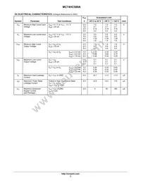 NLV74HC589ADG Datasheet Page 3
