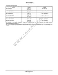 NLV74HC589ADG Datasheet Page 10