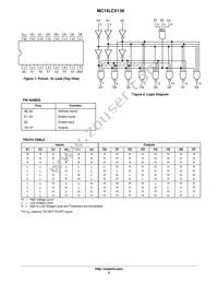 NLV74LCX138DR2G Datasheet Page 2