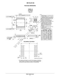 NLV74LCX138DR2G Datasheet Page 6