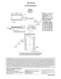 NLV74LCX138DR2G Datasheet Page 7