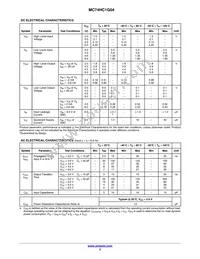NLVHC1G04DFT1G Datasheet Page 3