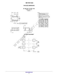 NLVHC1G04DFT1G Datasheet Page 6