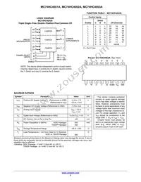 NLVHC4053ADTR2G Datasheet Page 3